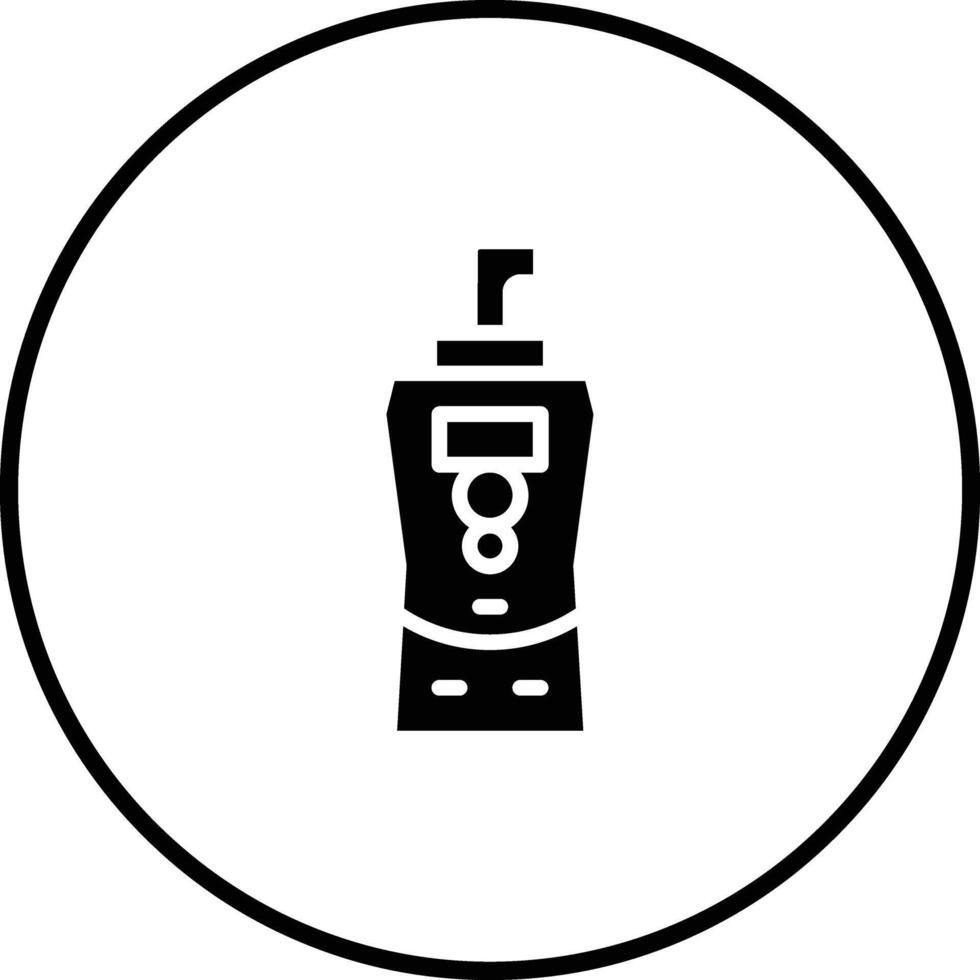 dental irrigador vector icono