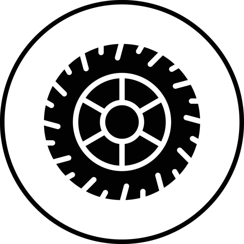 Tire Vector Icon