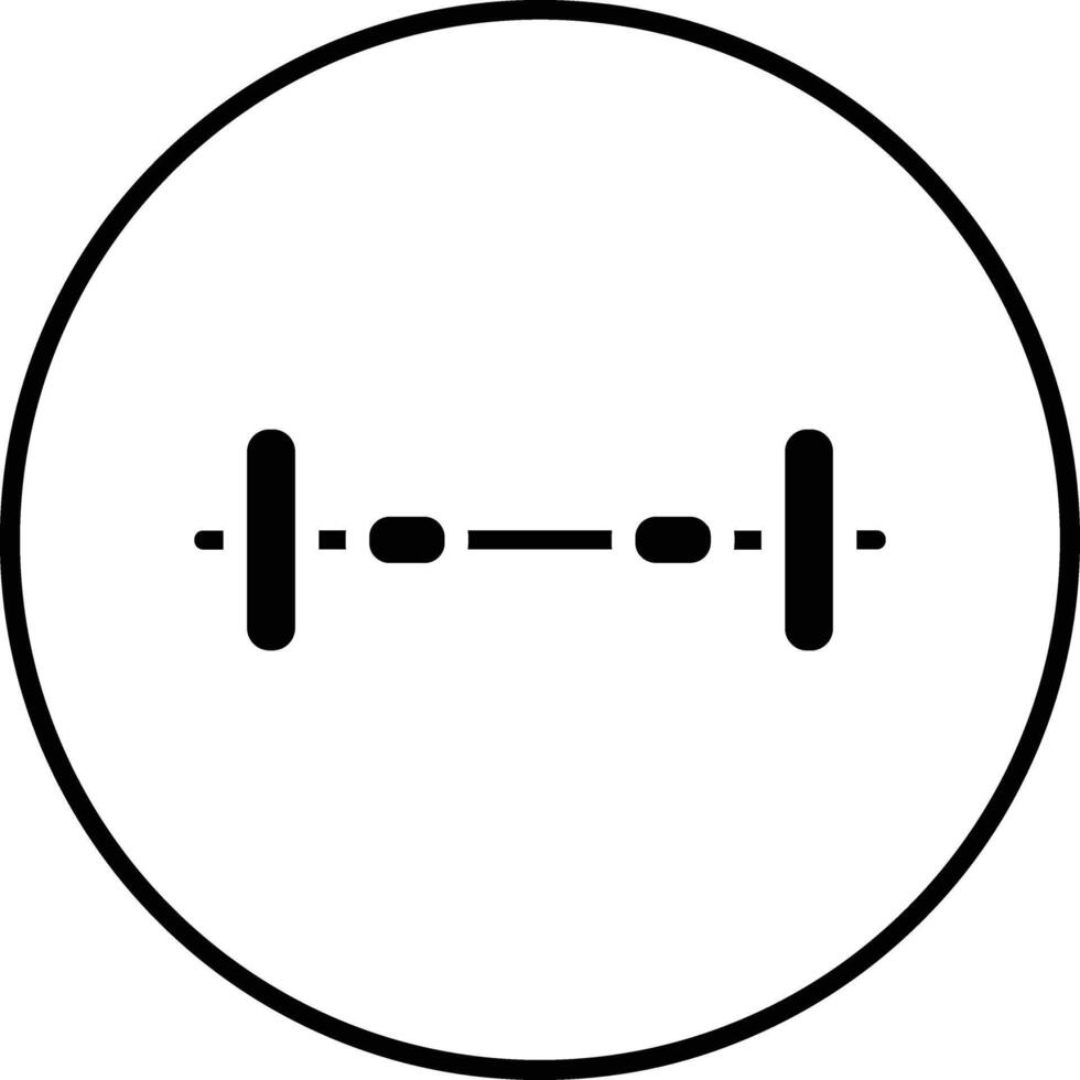 Weight Bar Vector Icon