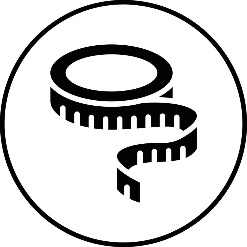 Measuring Tape Vector Icon