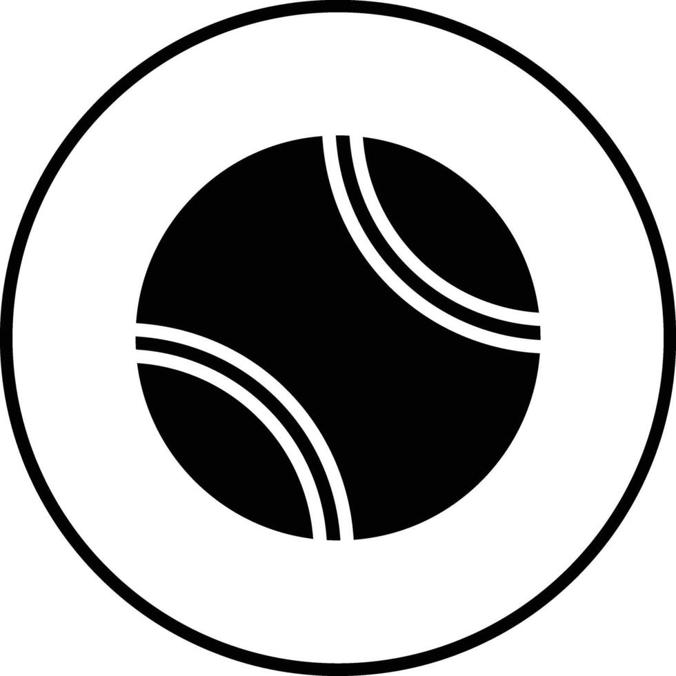 Tennis Ball Vector Icon