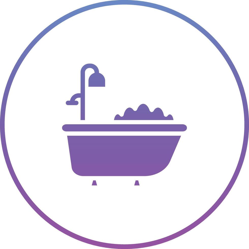 Bathtub Vector Icon