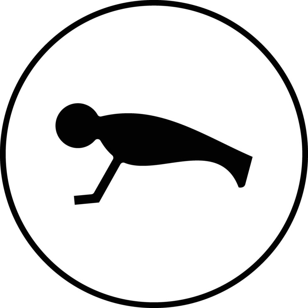 Push Ups Vector Icon