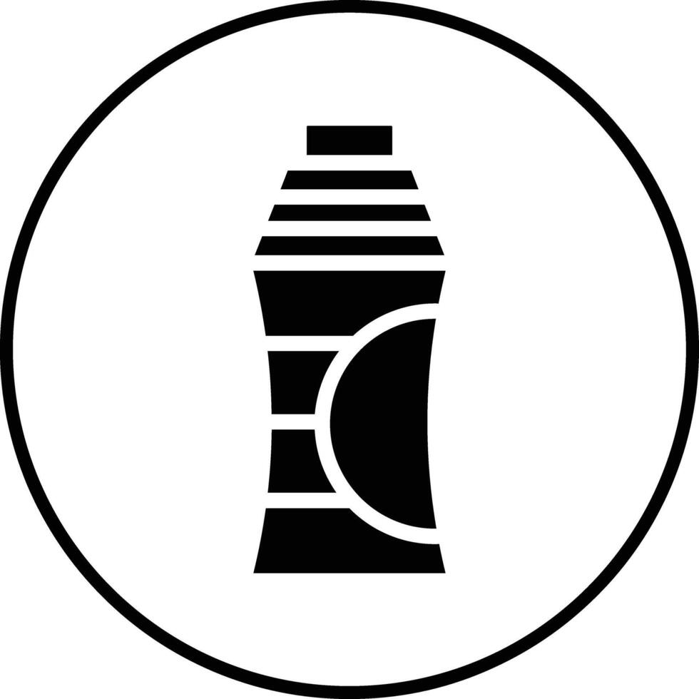 icono de vector de botella de agua