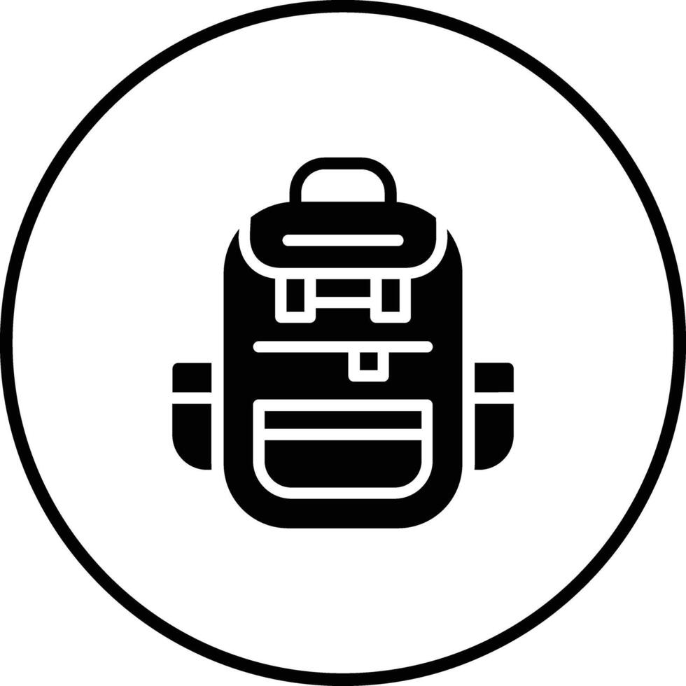 Backpack Vector Icon