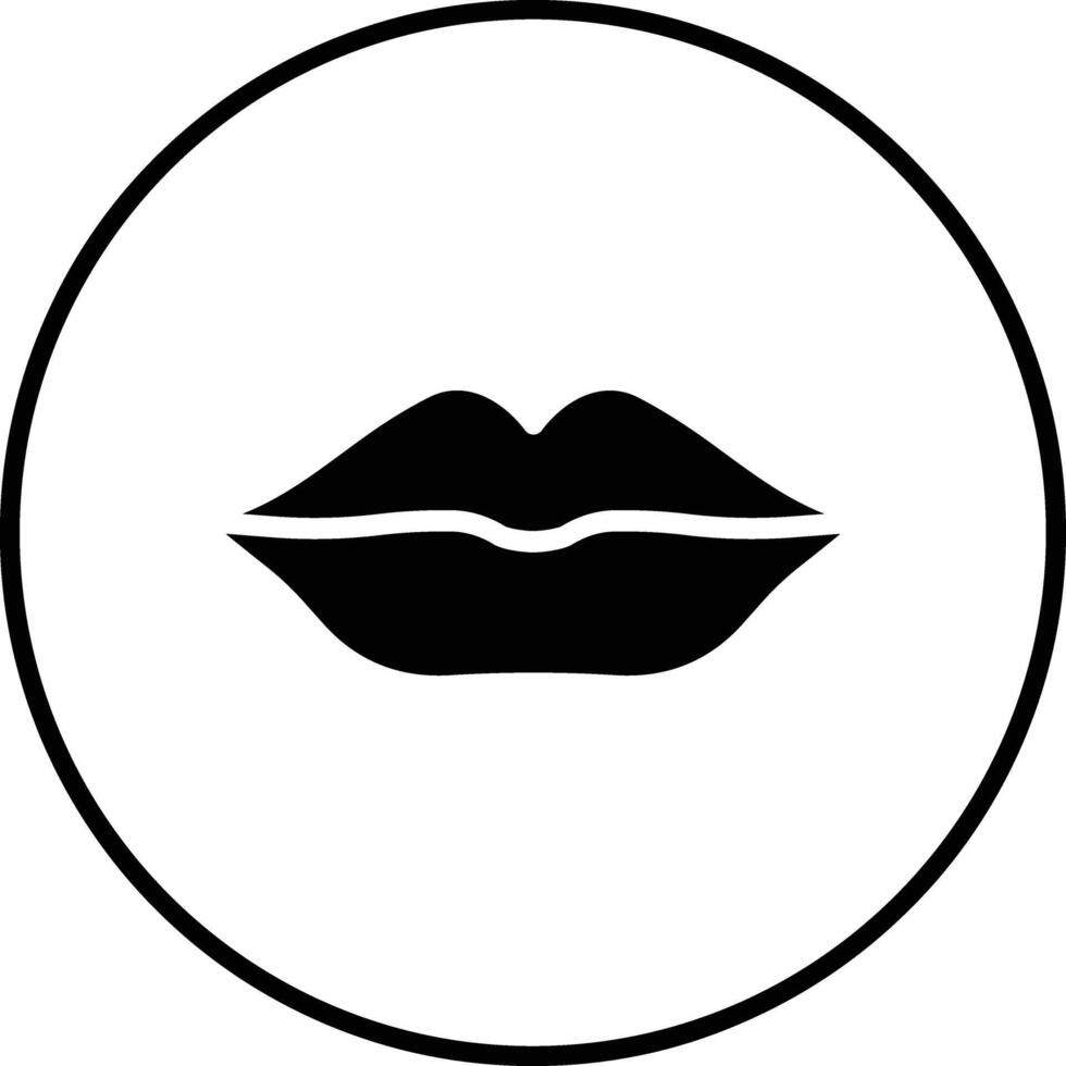 Lips Vector Icon