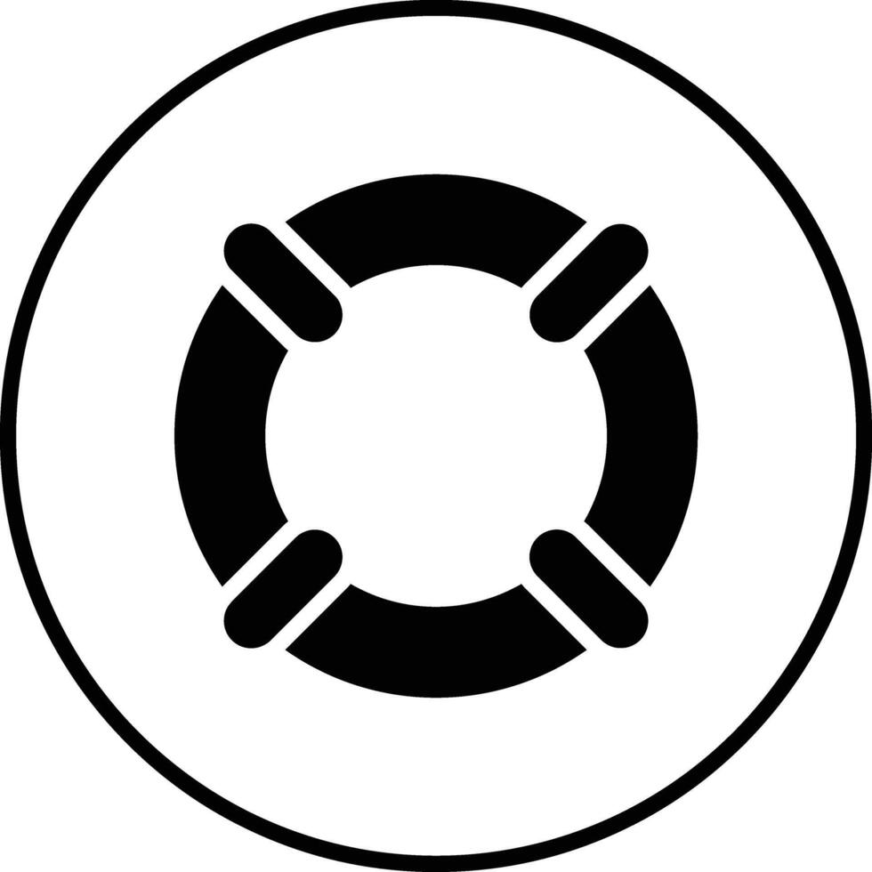Lifebuoy Vector Icon