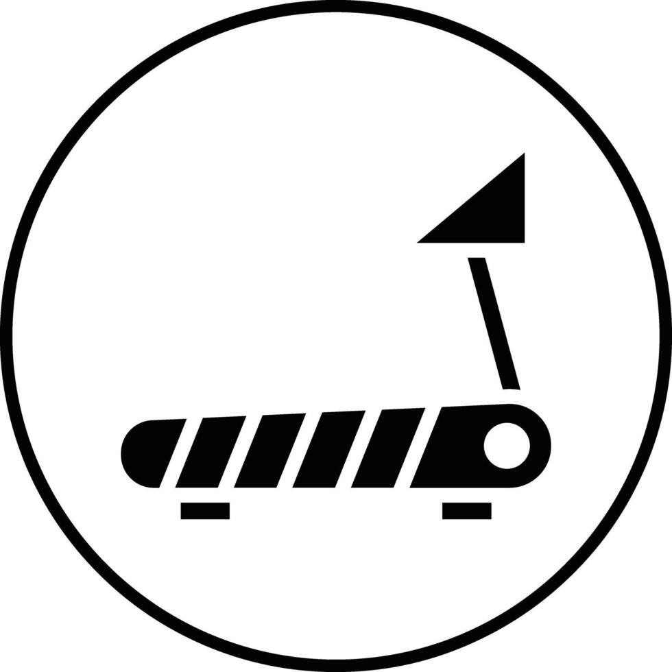 Treadmill Vector Icon