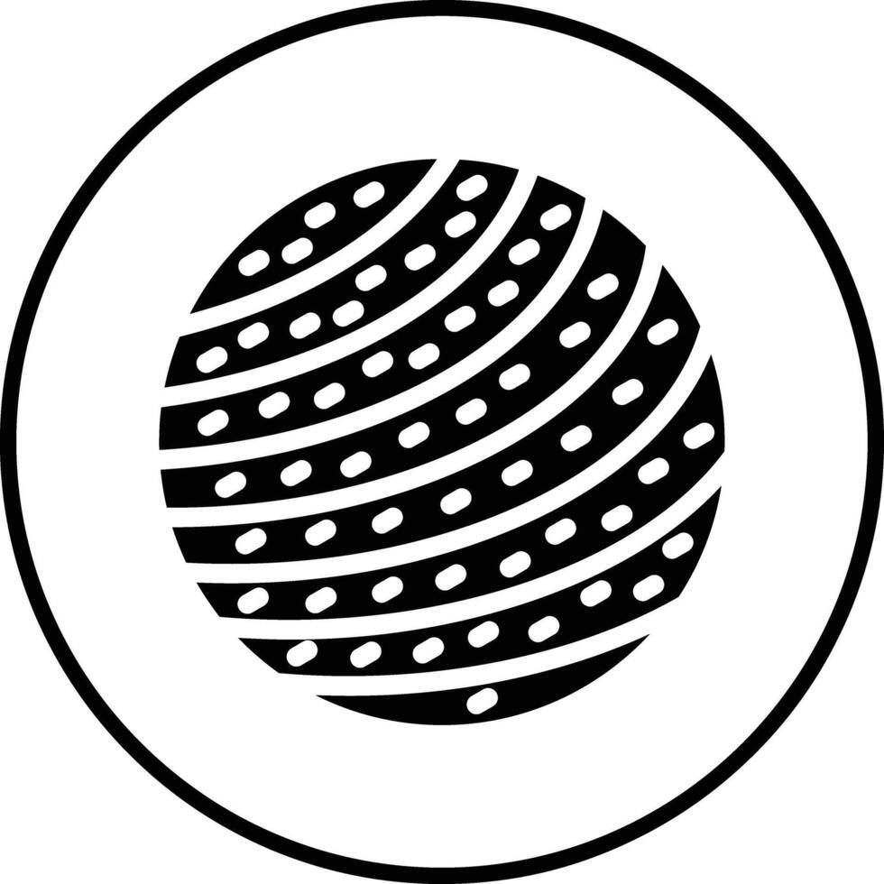 Fitball Vector Icon