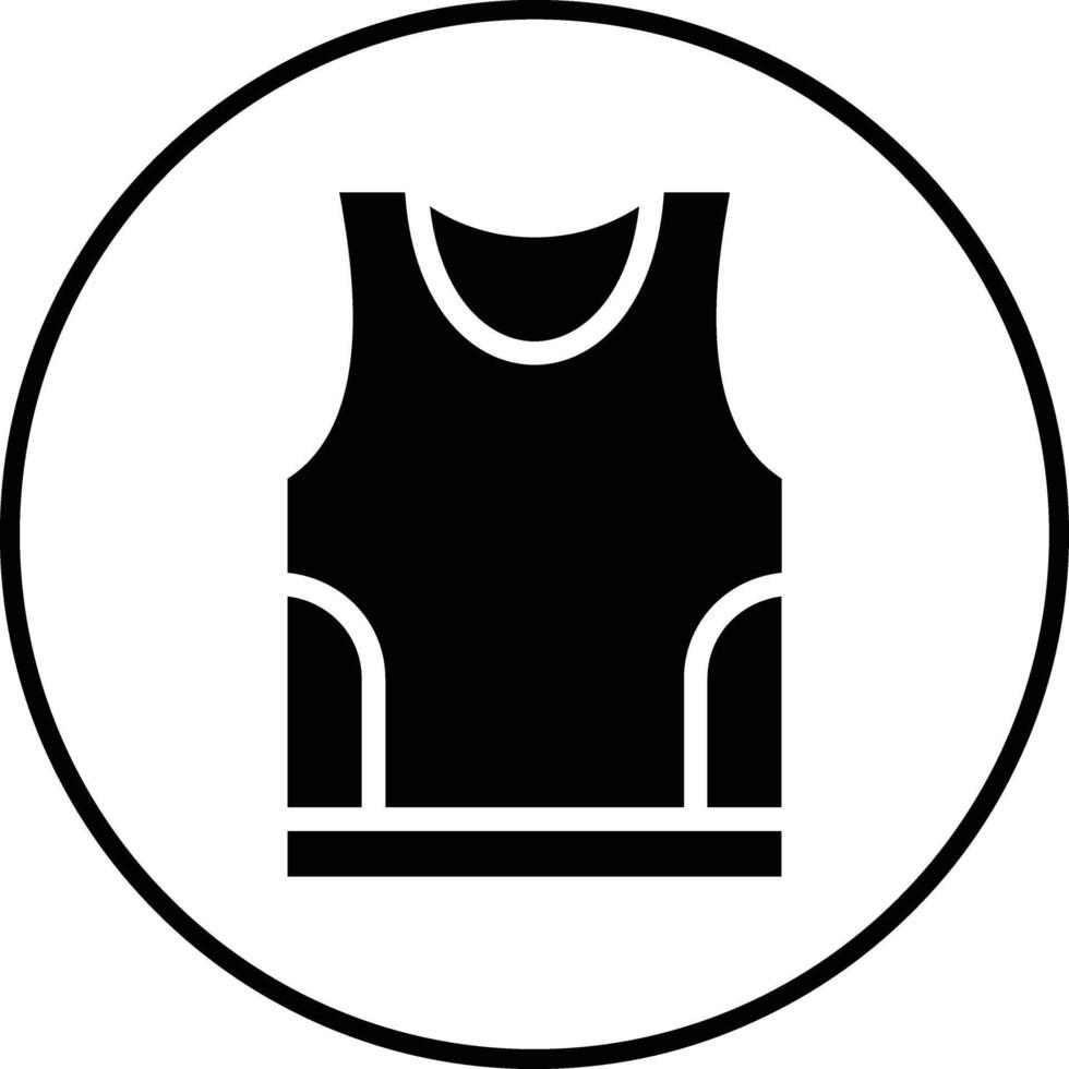 Tank Top Vector Icon