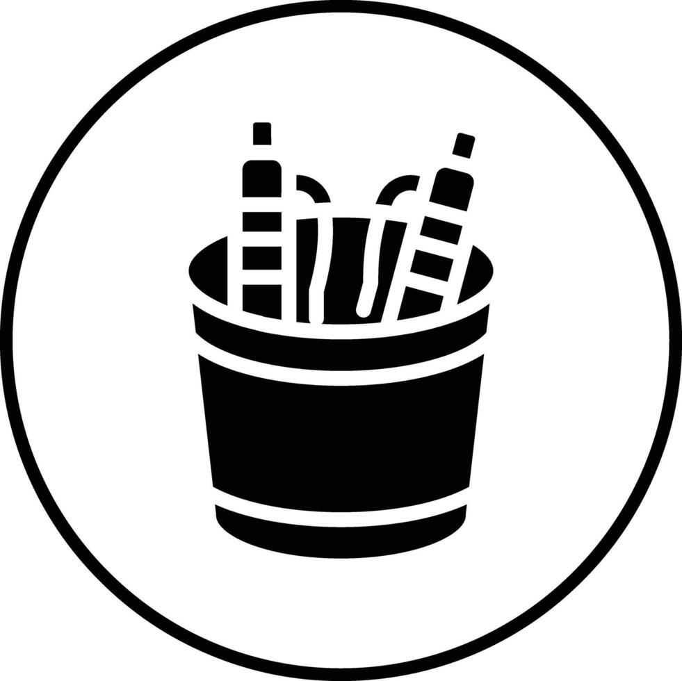 Pen Holder Vector Icon