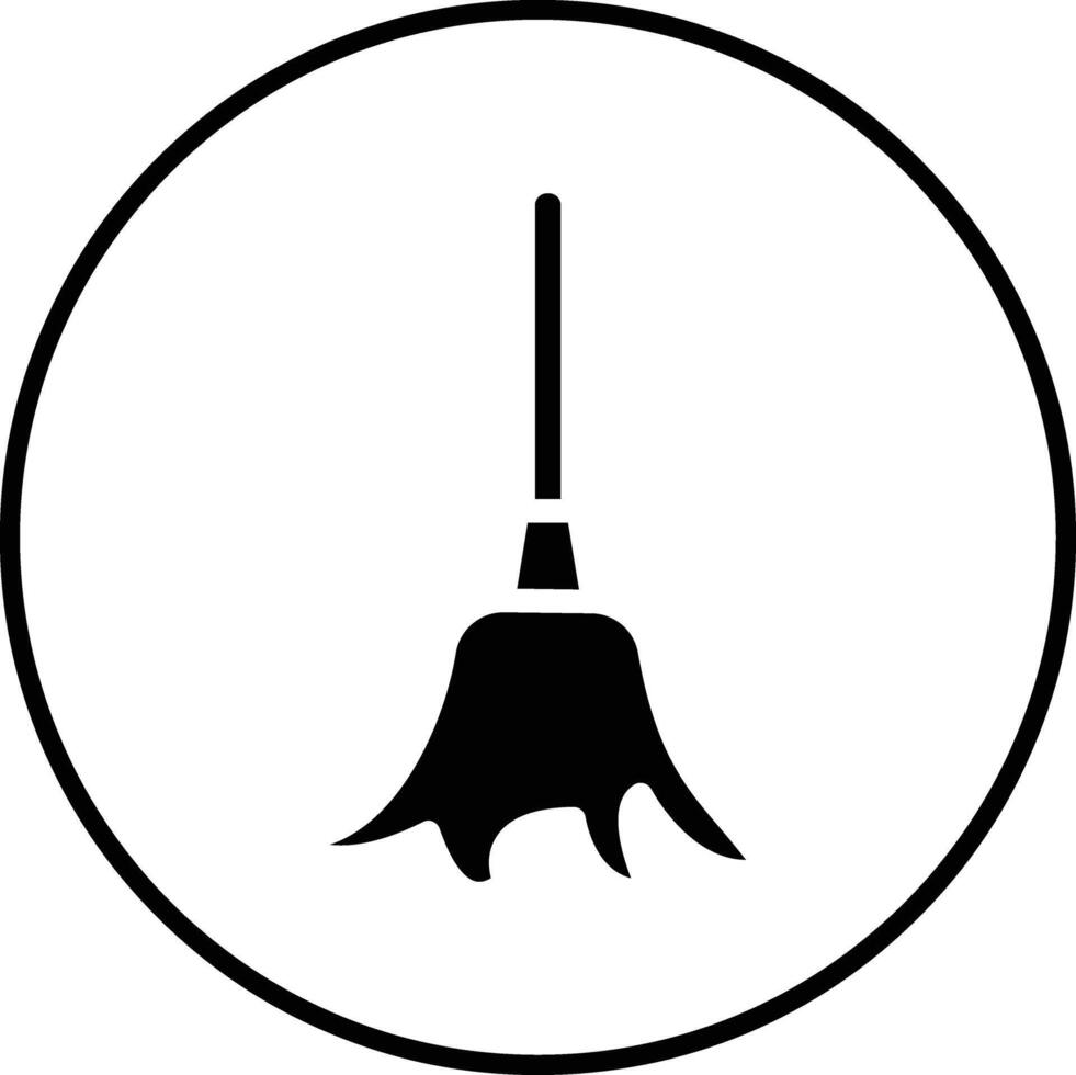 Broom Vector Icon