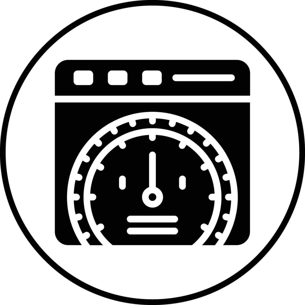 Page Speed Vector Icon