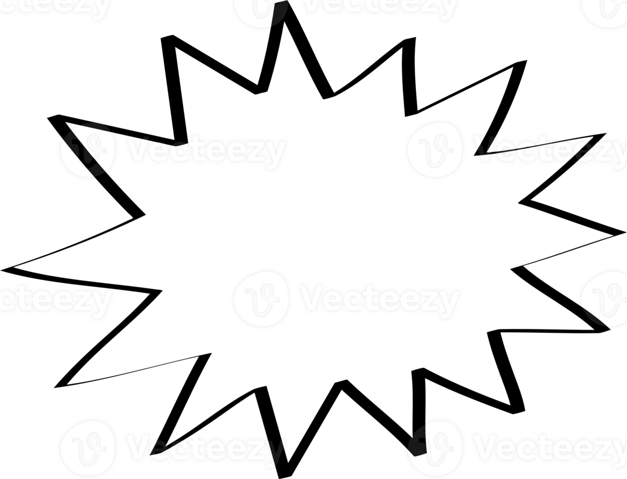Black and white color speech bubble balloon, icon sticker memo keyword planner text box banner, flat png transparent element design