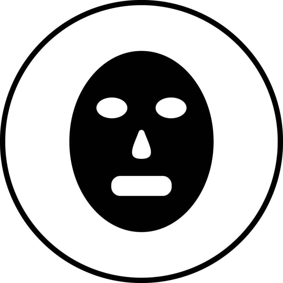 Facial Mask Vector Icon