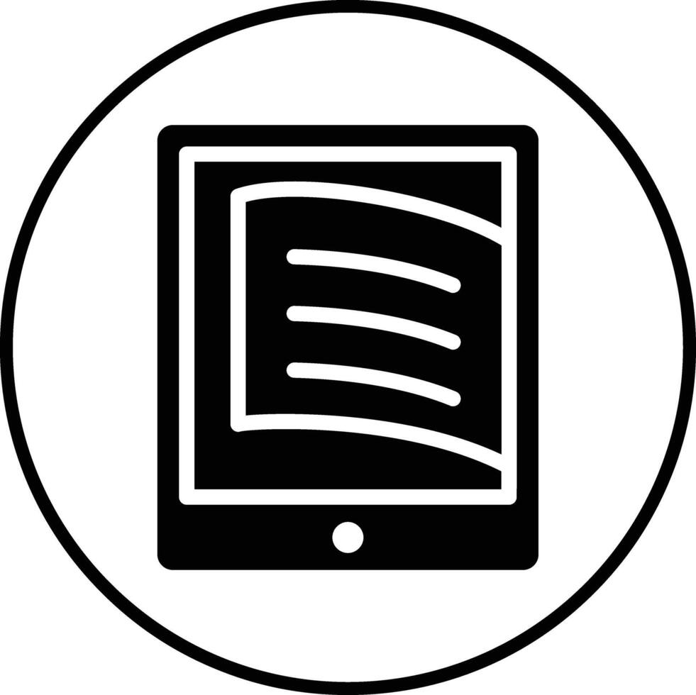 Ebook Vector Icon