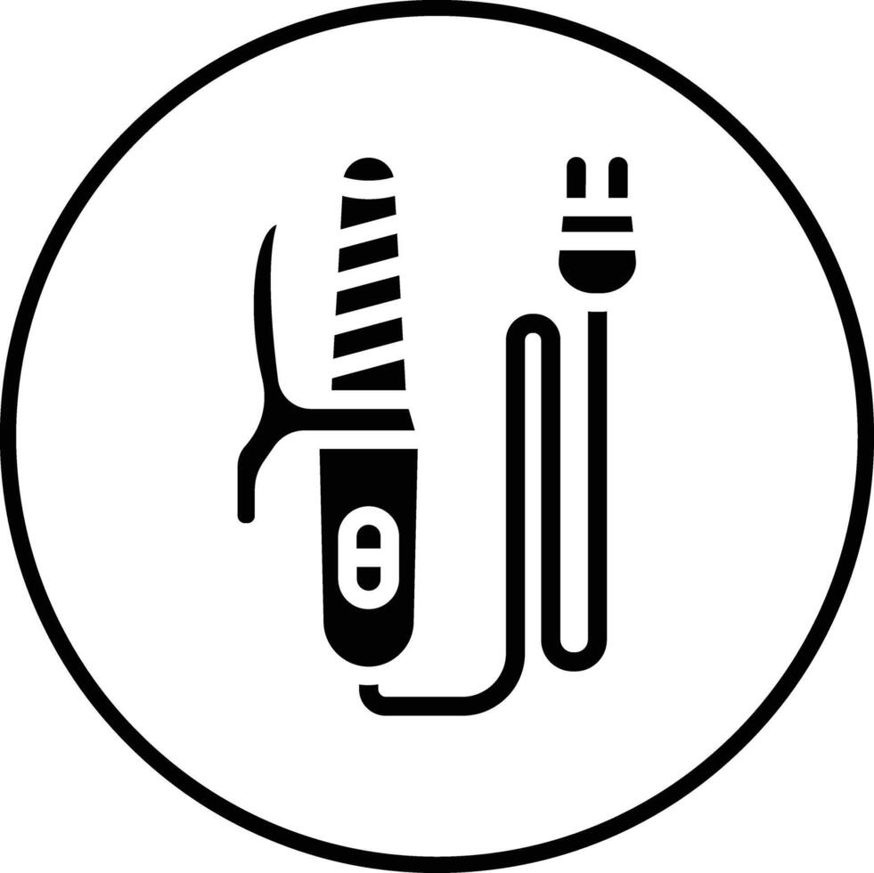 Hair Curler Vector Icon