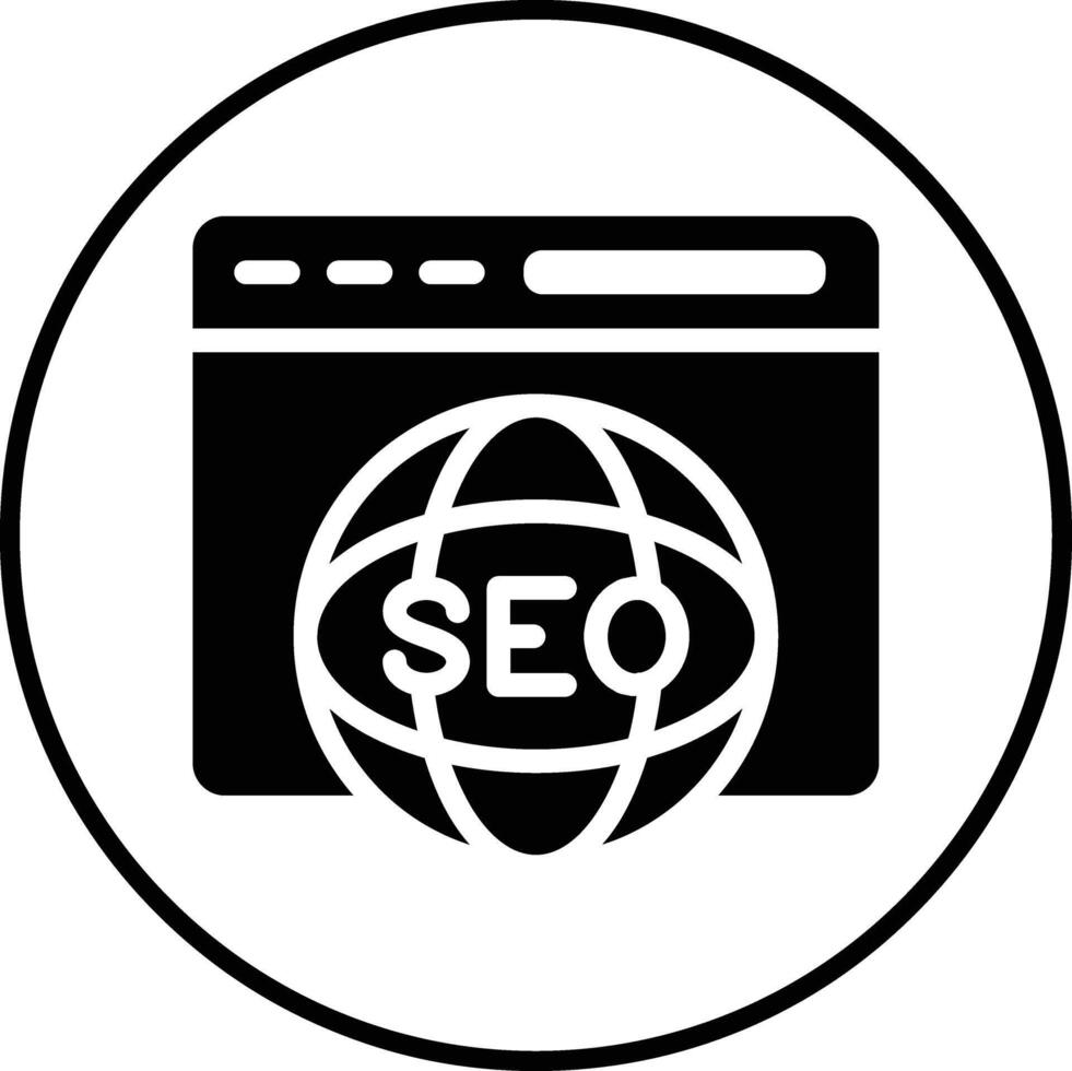 International SEO Vector Icon