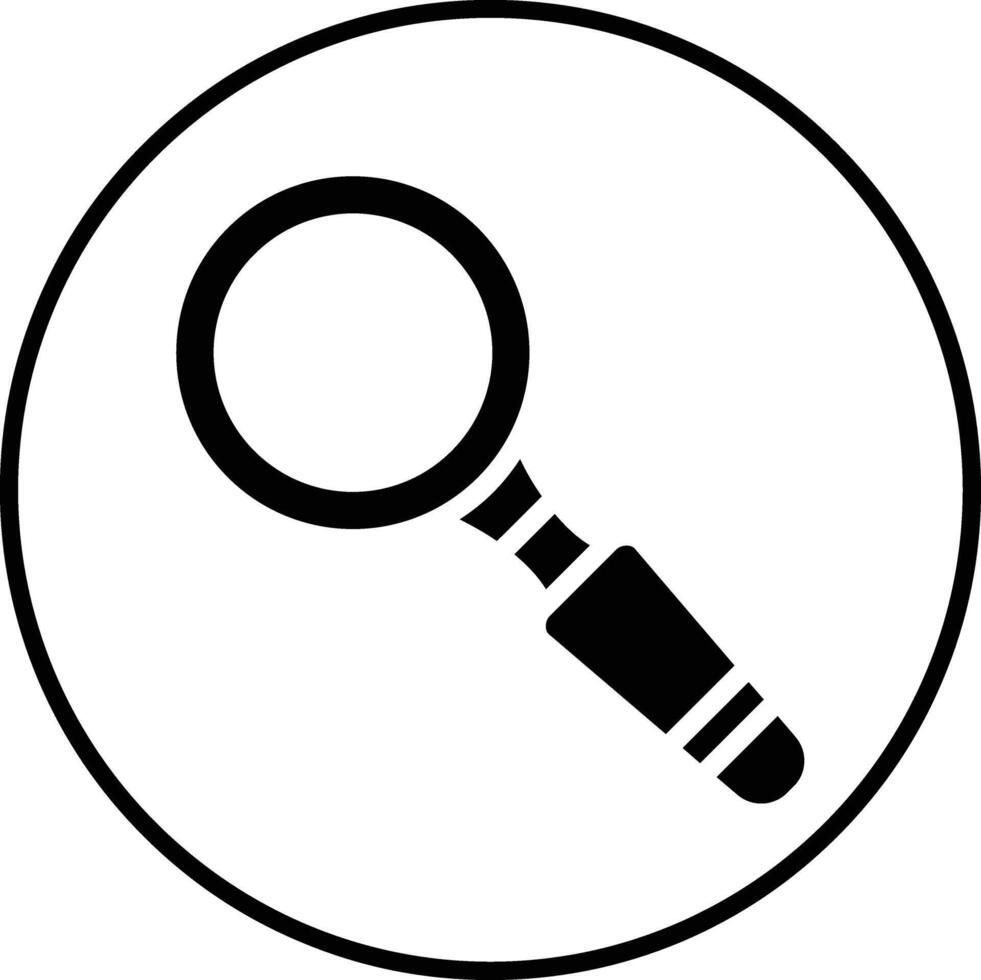 Magnifying Glass Vector Icon