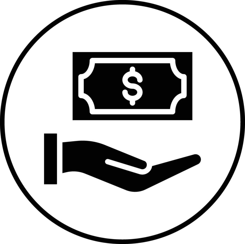 Receive Money Vector Icon