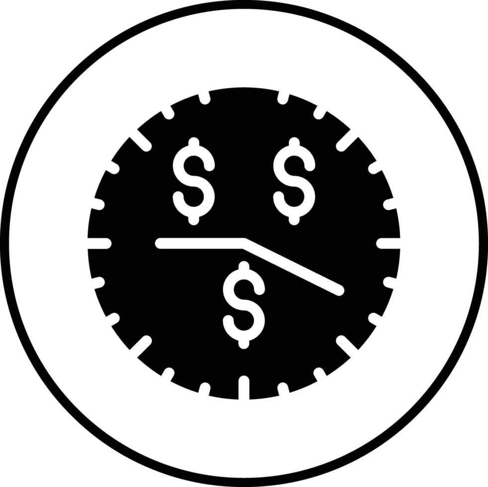 Time is Money Vector Icon