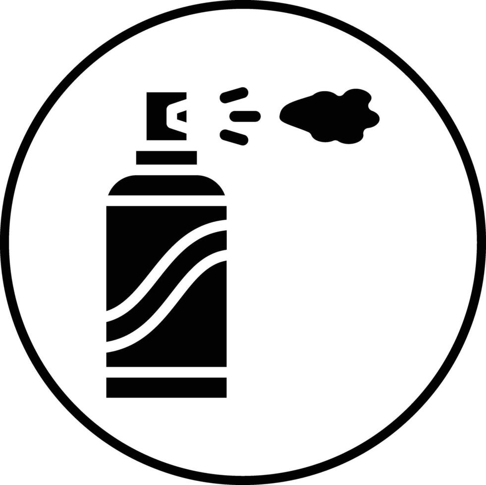 icono de vector de aerosol