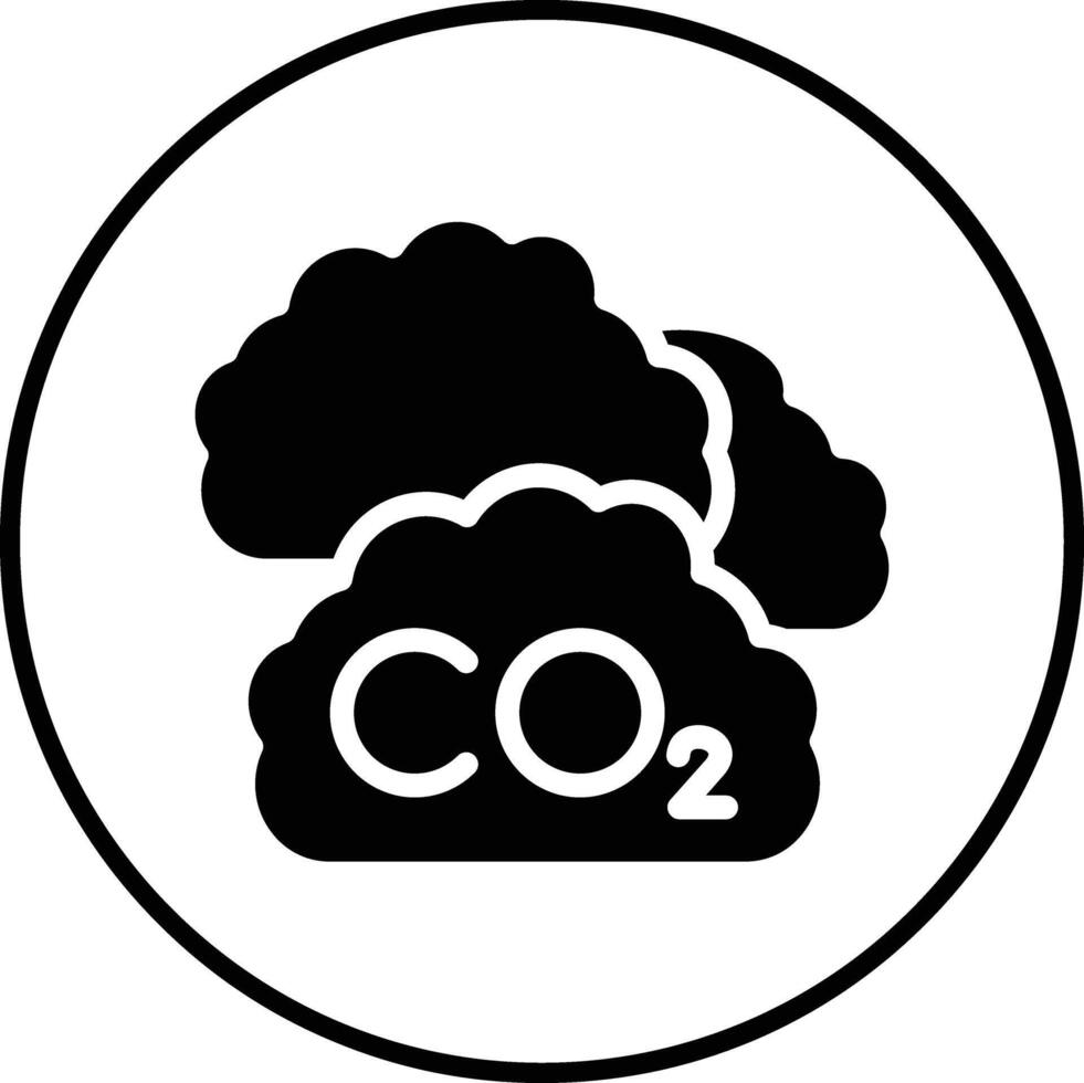 Carbondioxide Vector Icon