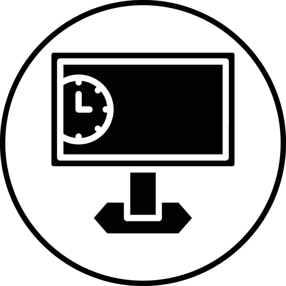 Monitor Vector Icon
