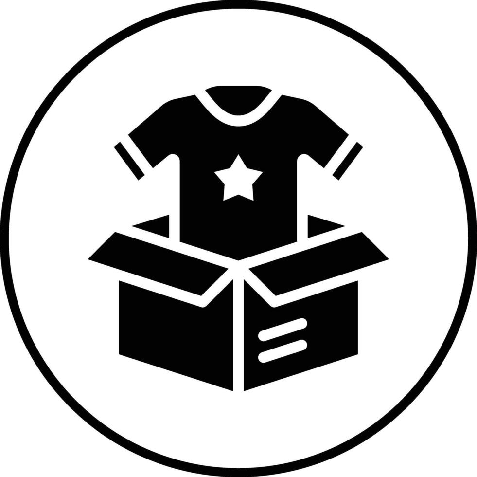 Clothes Donation Vector Icon