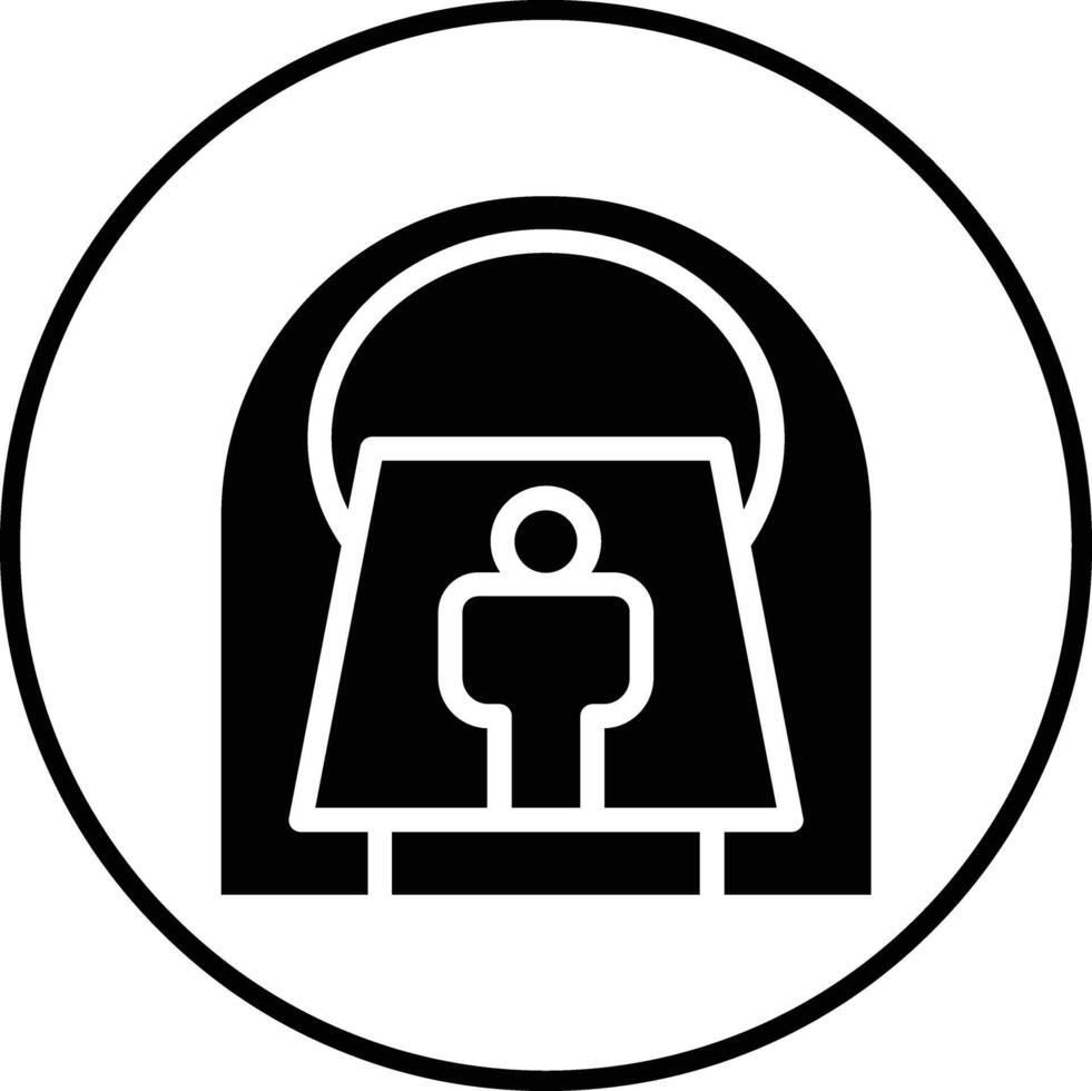 CT Scan Vector Icon
