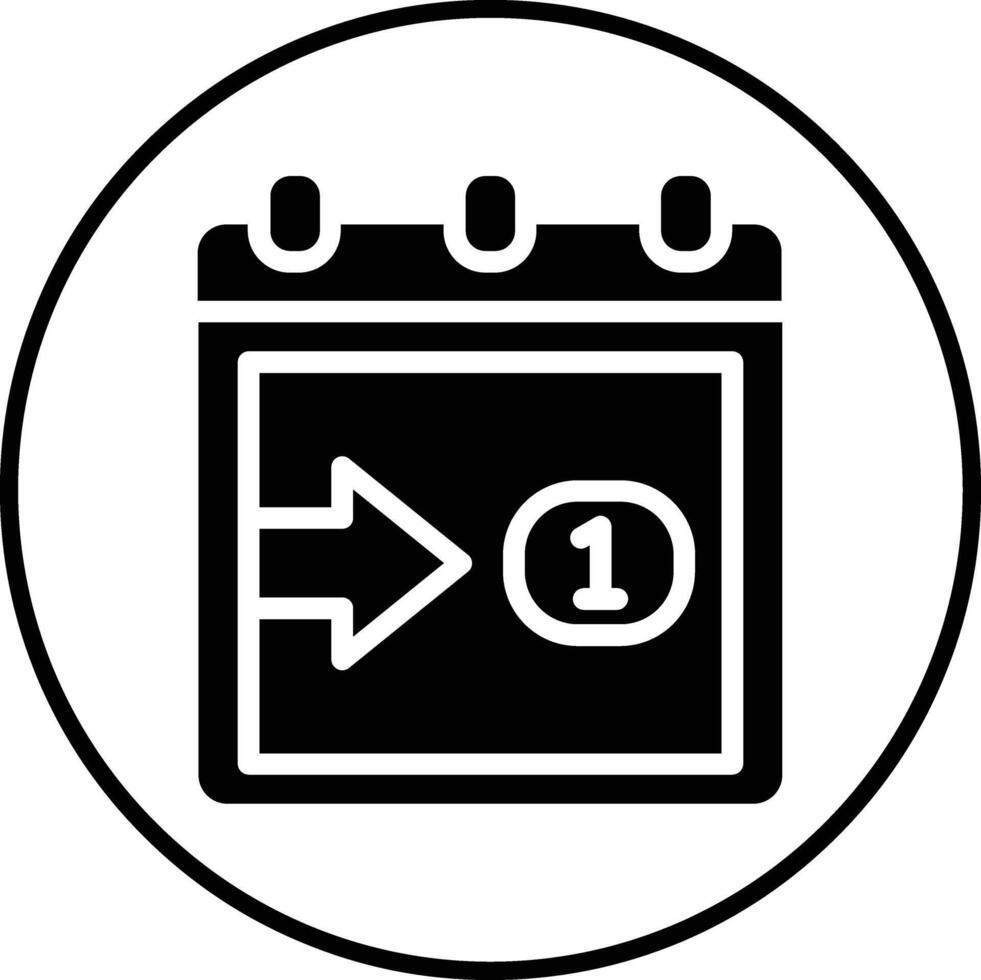 Tomorrow Vector Icon