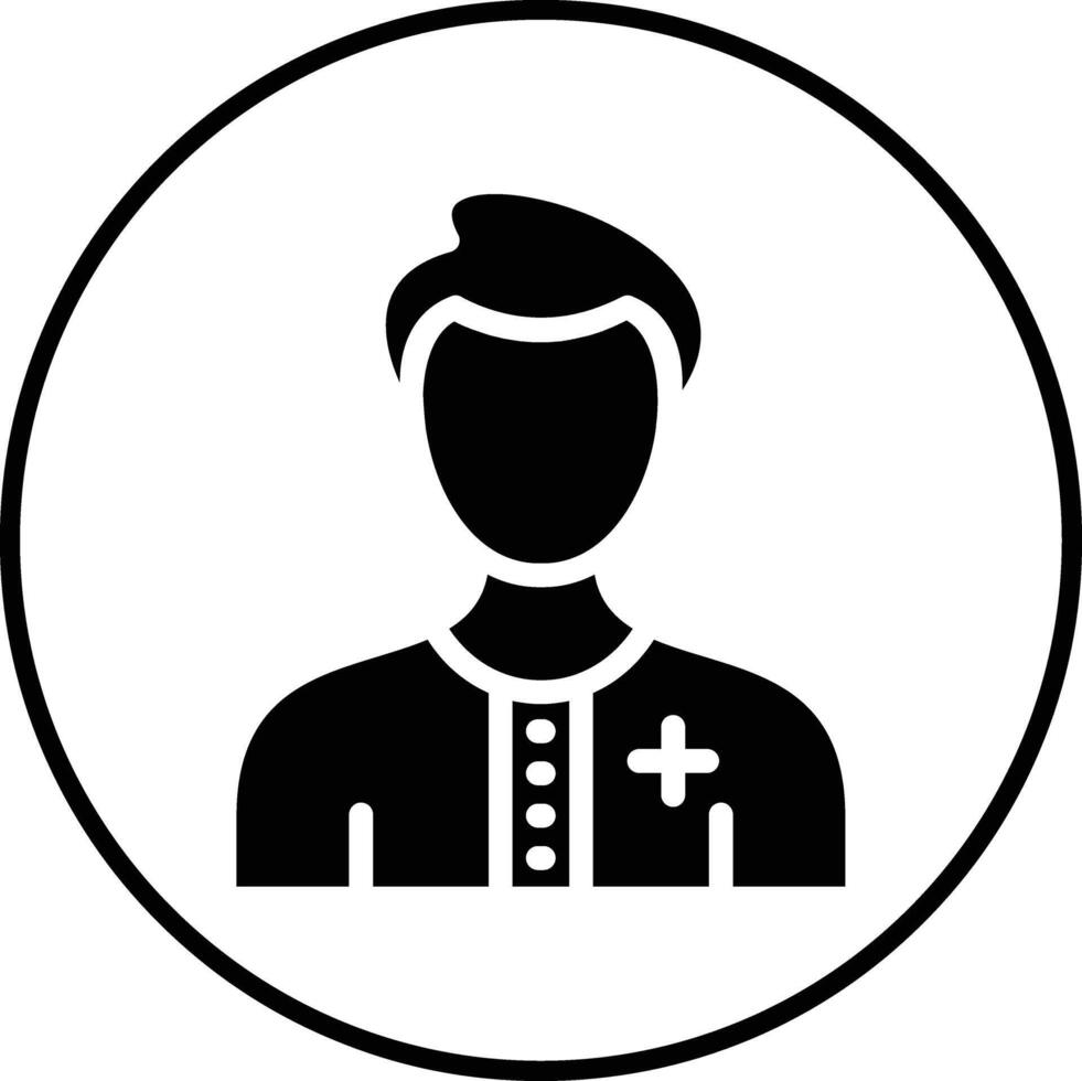 Male Patient Vector Icon