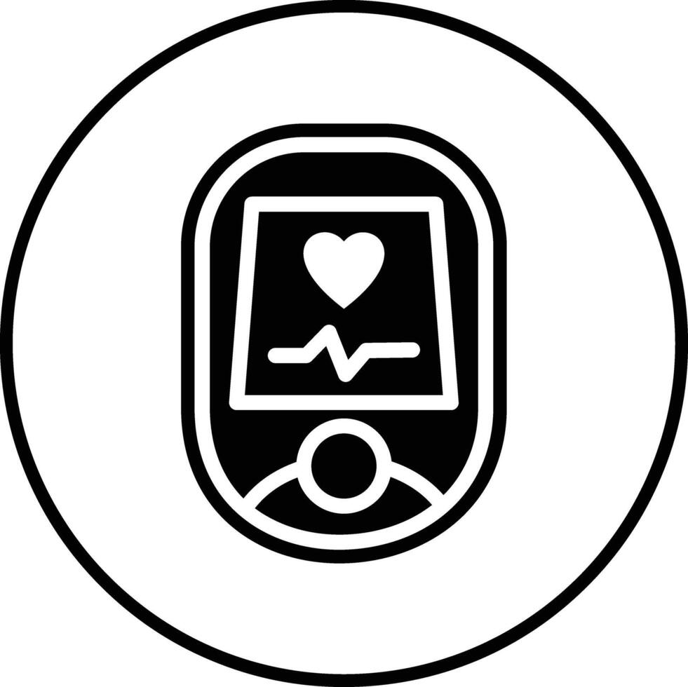 Pulse Meter Vector Icon