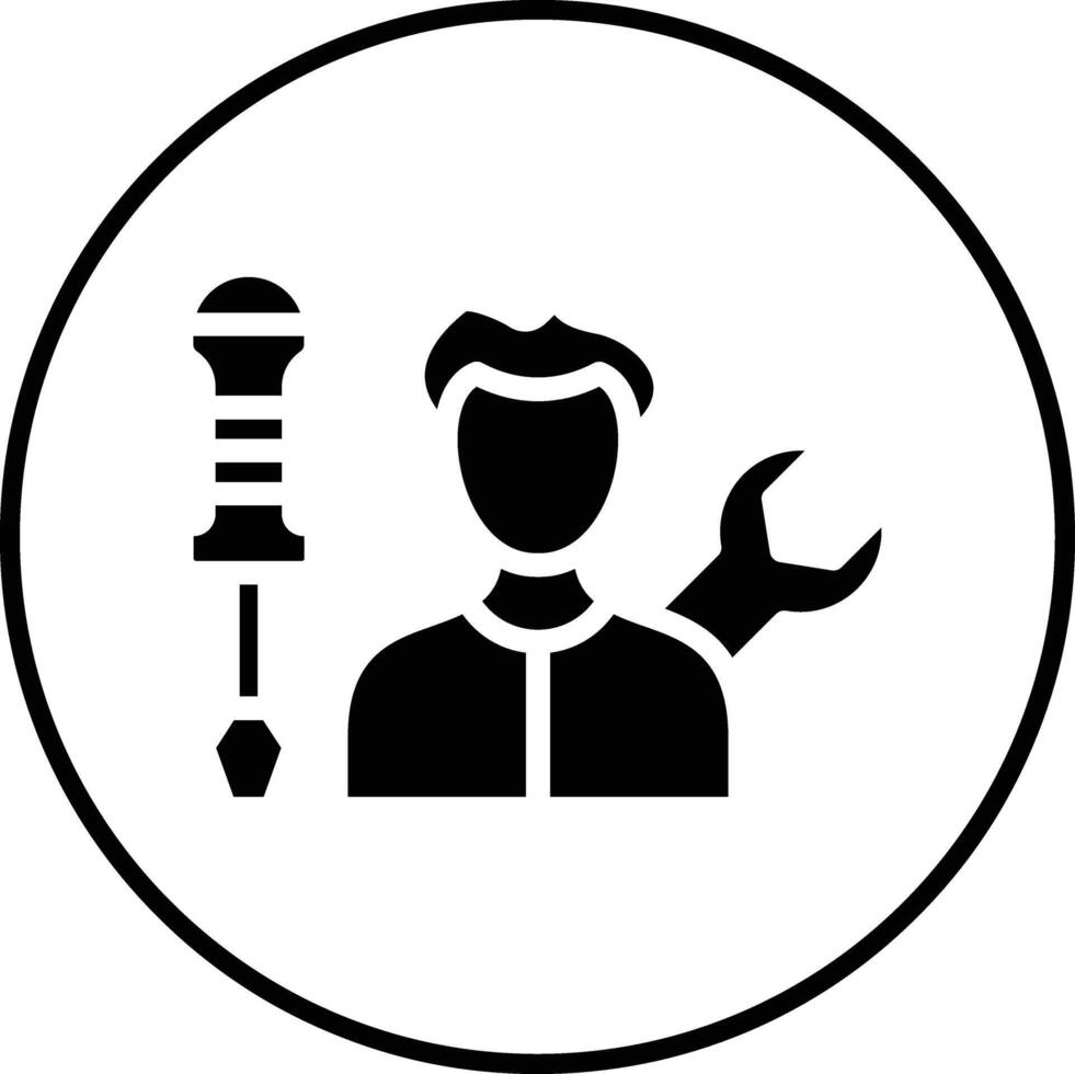 Mechanic Vector Icon