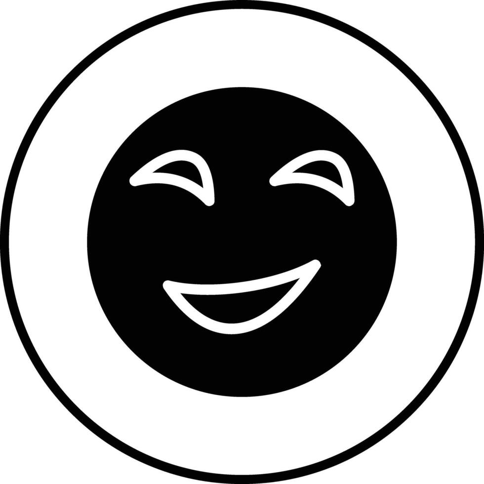 Smirking Face Vector Icon