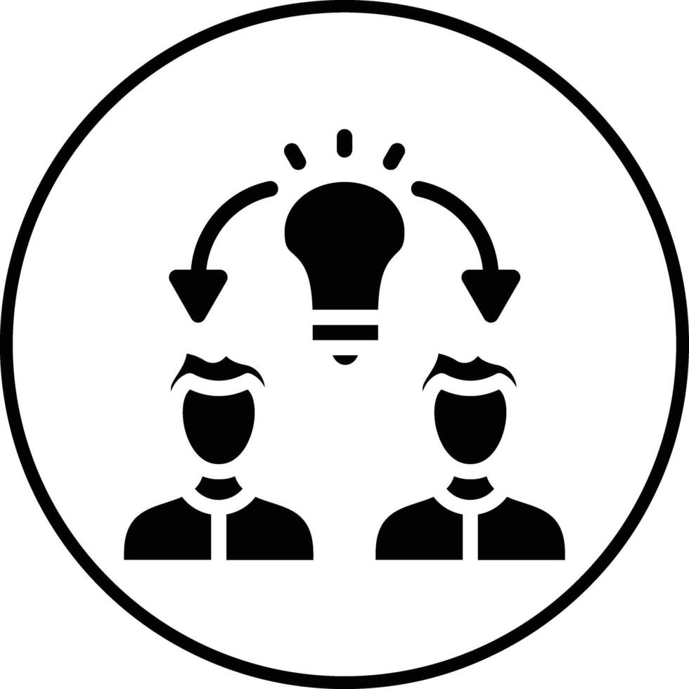 Exchange Ideas Vector Icon