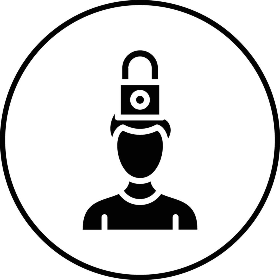 Self Restraint Vector Icon