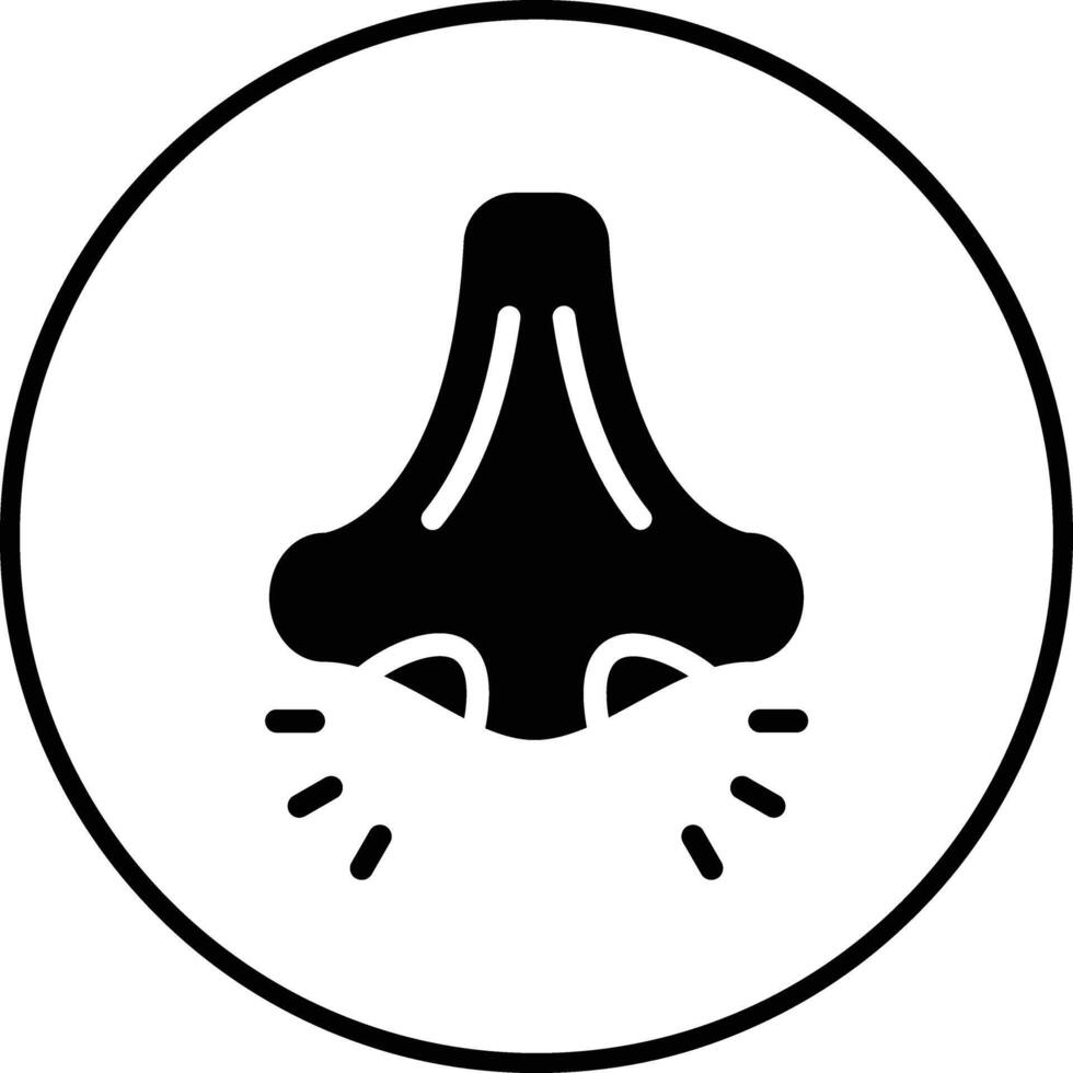 rinología vector icono