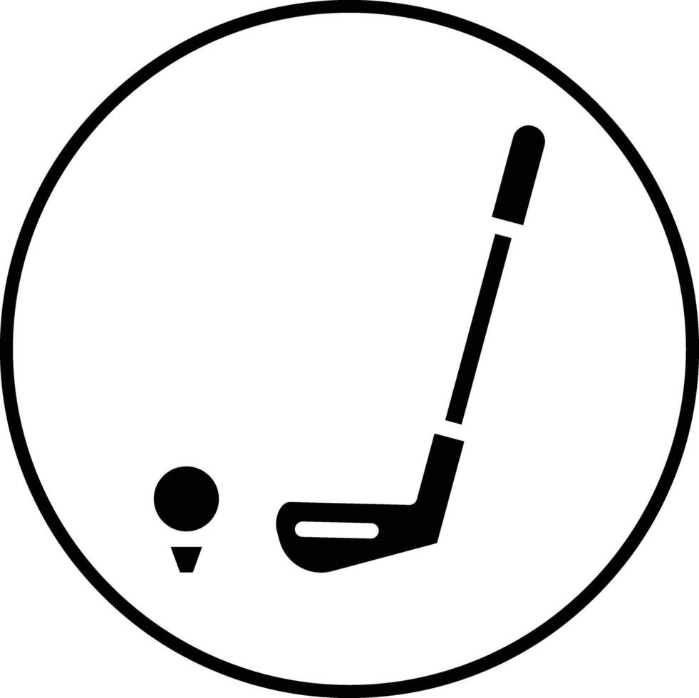 Golf Vector Icon