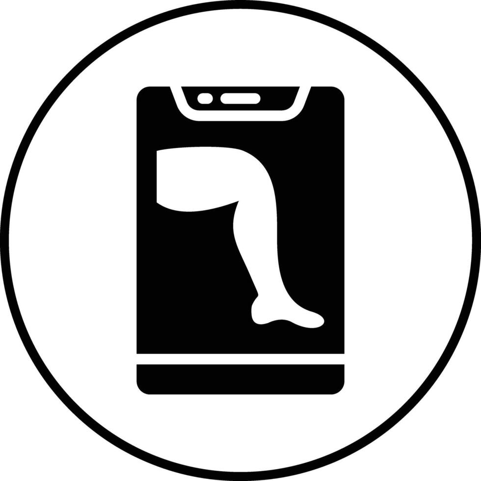 Leg Muscle Vector Icon