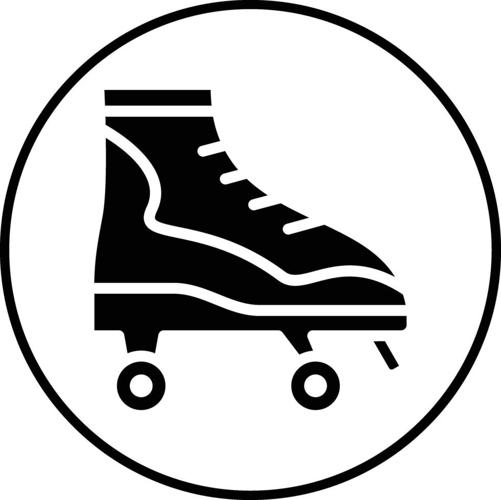 Roller Skating Vector Icon