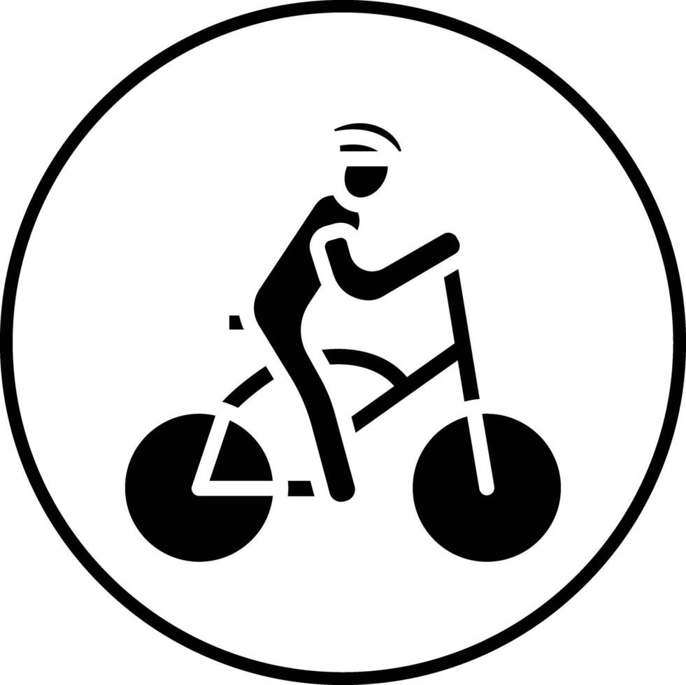 Cycling Vector Icon