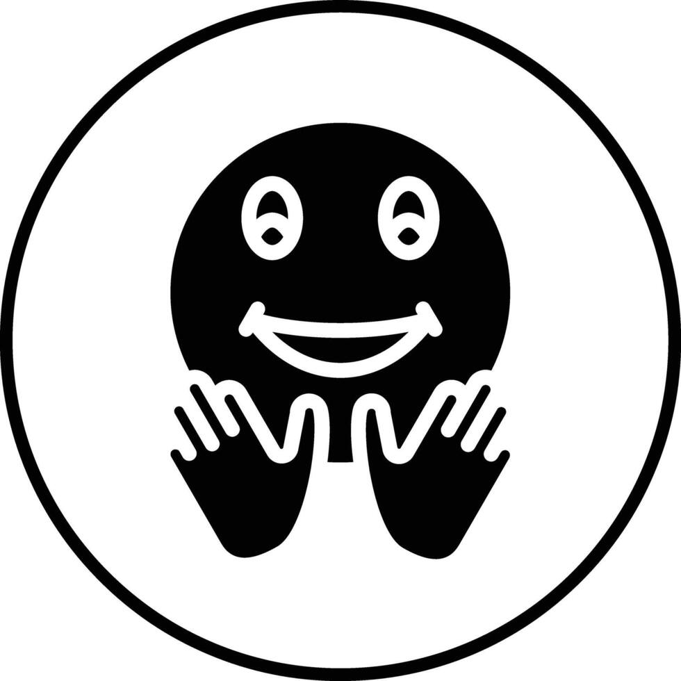 Hugging Face Vector Icon