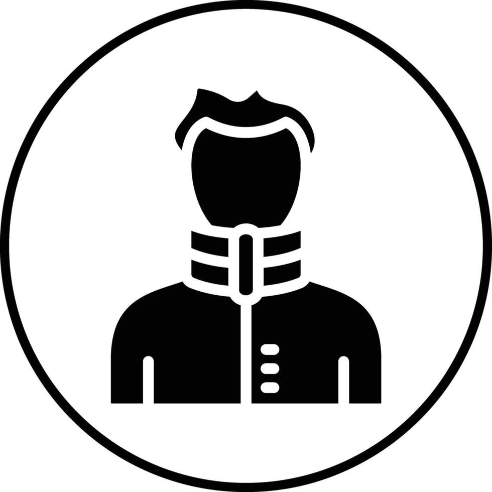 Broken Neck Vector Icon