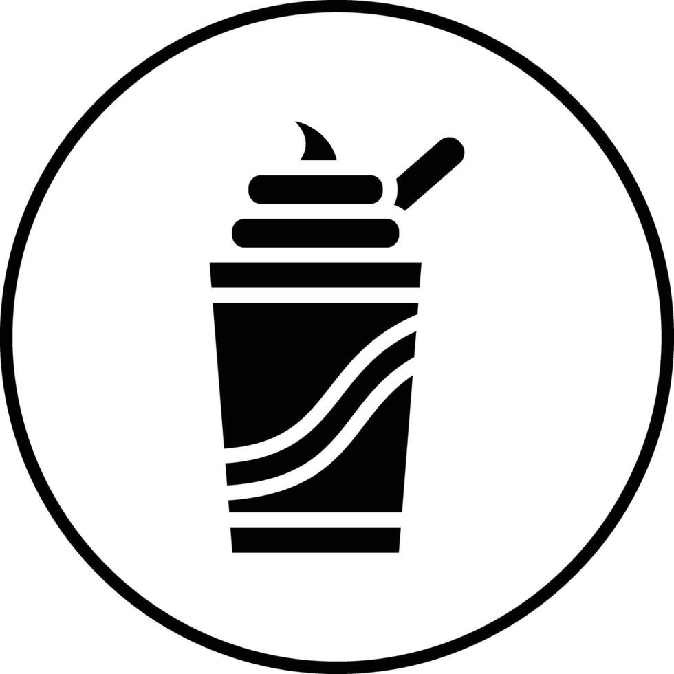 frappuccino vector icono