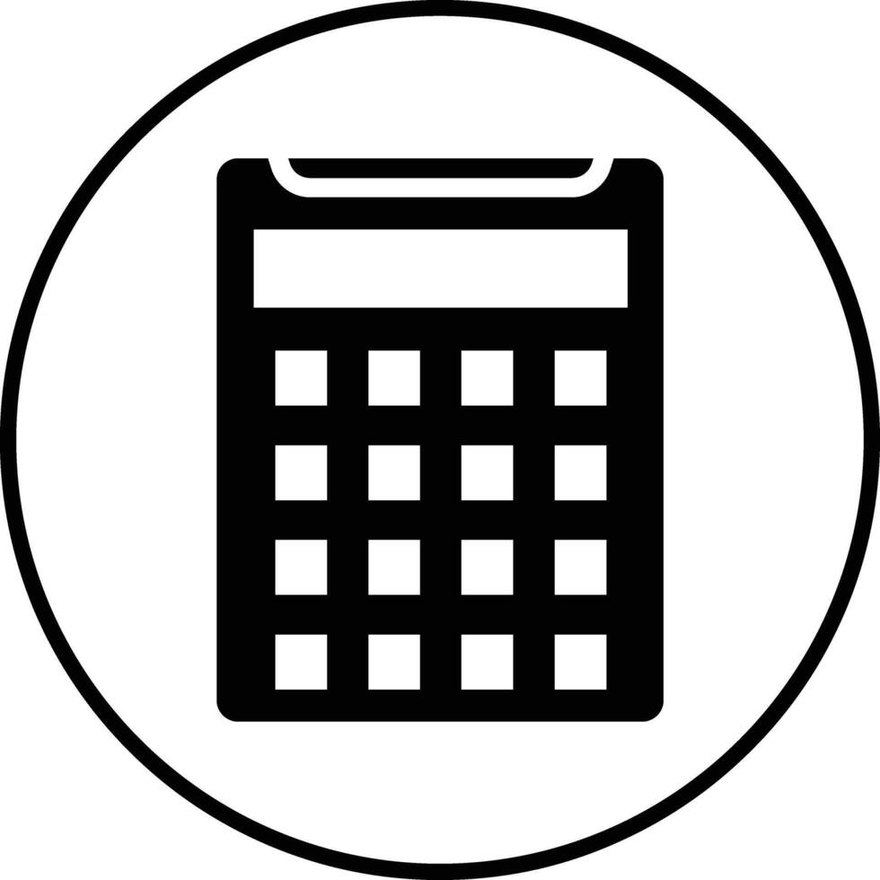 Calculator Vector Icon
