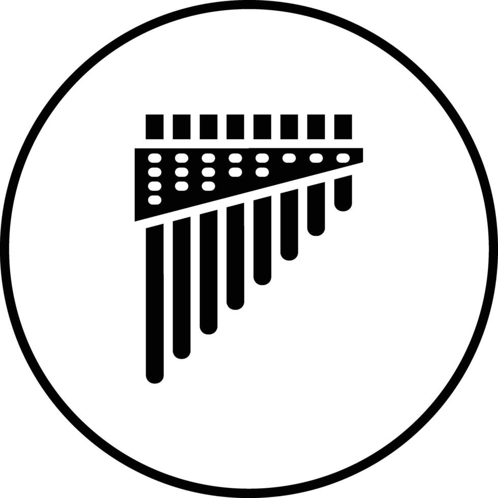 Pan Flute Vector Icon