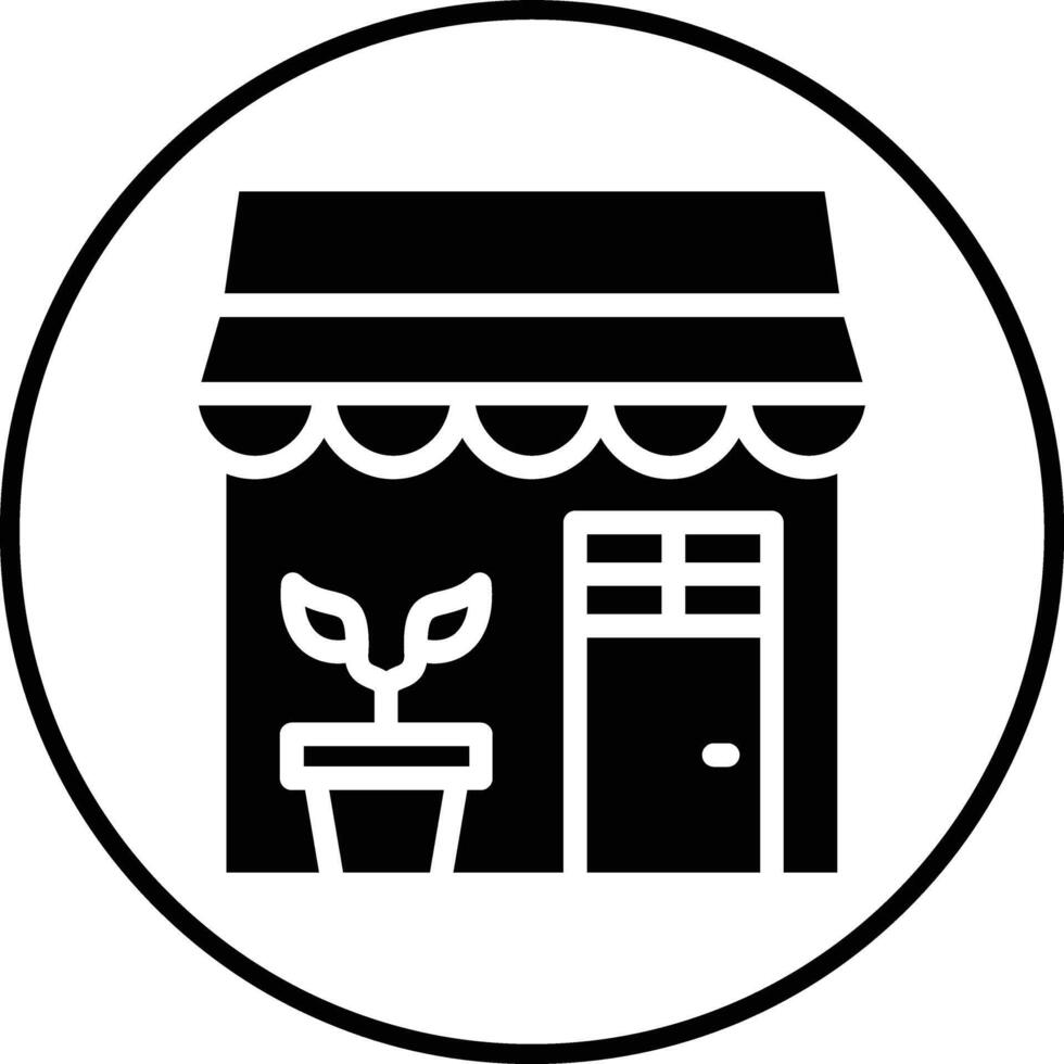 Plant Shop Vector Icon