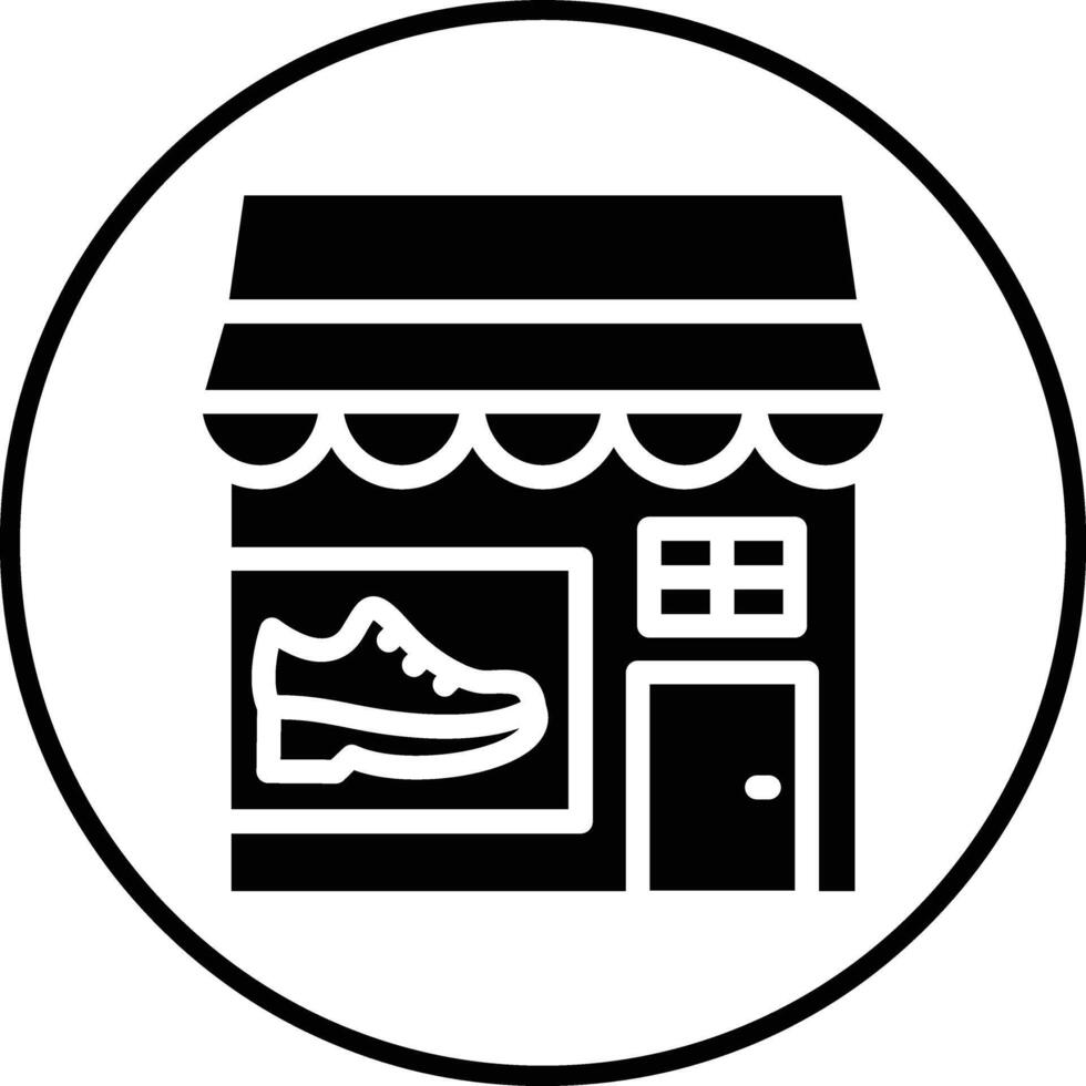 Shoe Shop Vector Icon