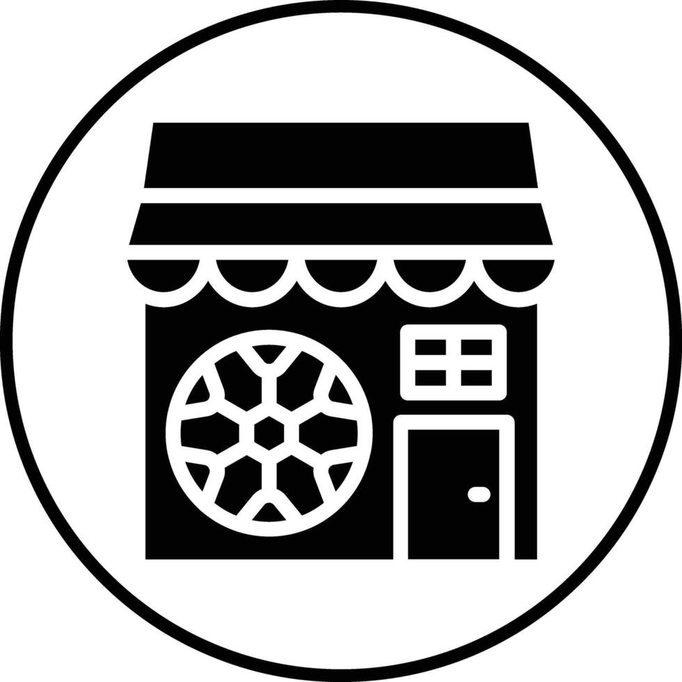 Sports Shop Vector Icon